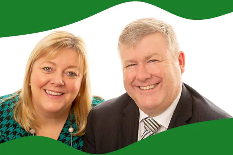 Financial advisors David & Alison Harvey